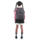Gray Plush GoPack Teens Backpack with Laptop Pocket