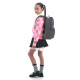 Gray Plush GoPack Teens Backpack with Laptop Pocket