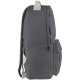 Gray Plush GoPack Teens Backpack with Laptop Pocket