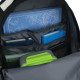 Black GoPack Teens Backpack with Plush Style & Laptop Pocket