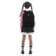 Black GoPack Teens Backpack with Plush Style & Laptop Pocket