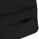 Black GoPack Teens Backpack with Plush Style & Laptop Pocket