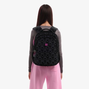 School backpack GoPack Teens Black