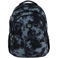 School backpack GoPack Teens Camo Black