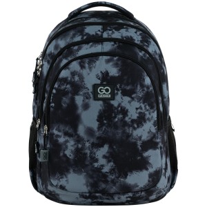 School backpack GoPack Teens Camo Black