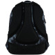 Black GoPack Teens Backpack with 3 Compartments & Chest Strap
