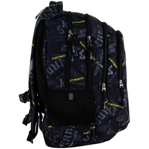 GoPack Teens Black Ergonomic Backpack
