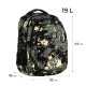 GoPack Camo Backpack for Teens with Ergonomic Support