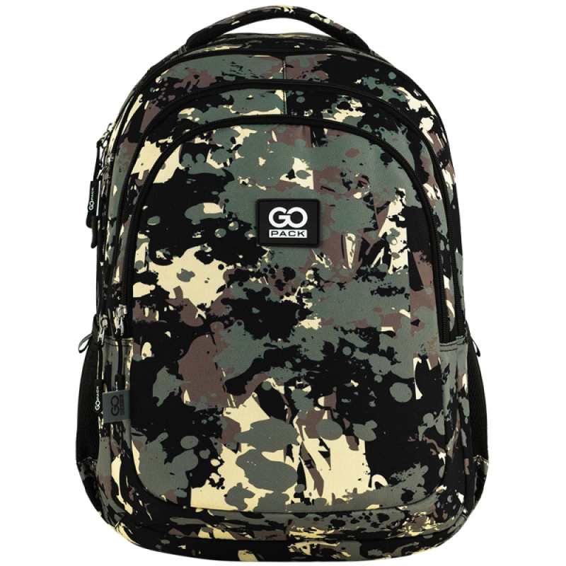 GoPack Camo Backpack for Teens with Ergonomic Support