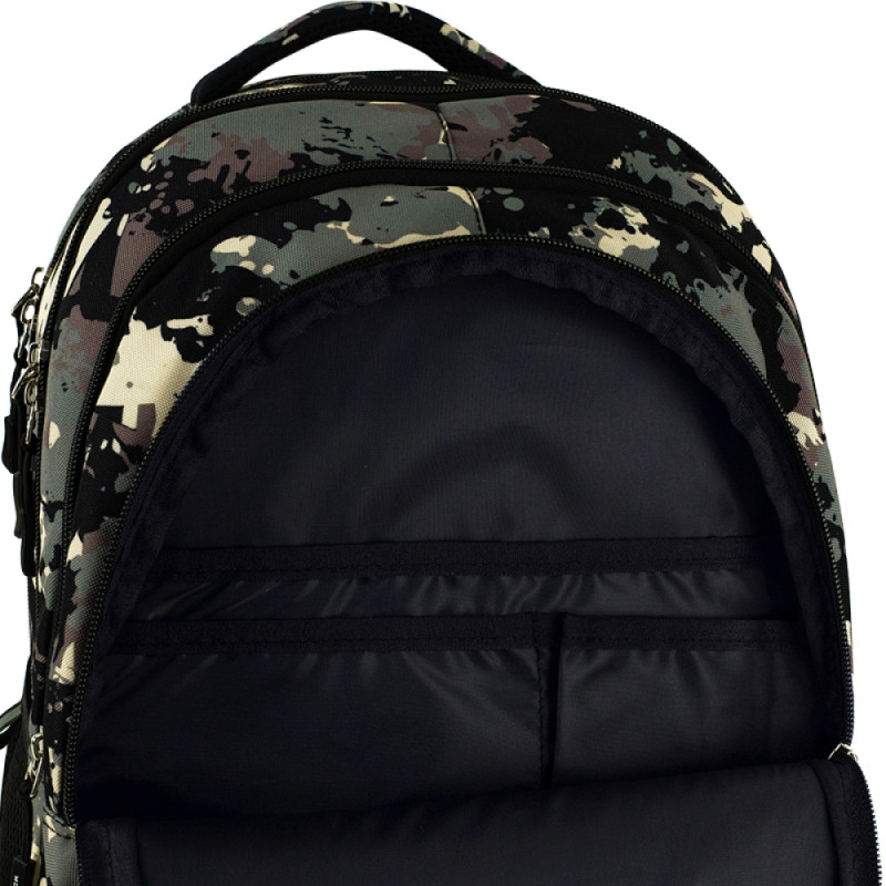 GoPack Camo Backpack for Teens with Ergonomic Support
