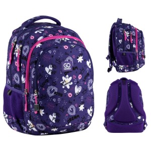 School Ergonomic backpack GoPack Teens Purple