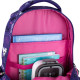 Purple GoPack Teens Backpack with 3 Compartments & Support