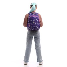 School Ergonomic backpack GoPack Teens Purple