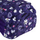 Purple GoPack Teens Backpack with 3 Compartments & Support
