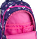Purple GoPack Teens Backpack with 3 Compartments & Support