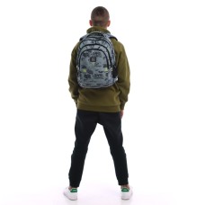 School backpack GoPack Teens Gray