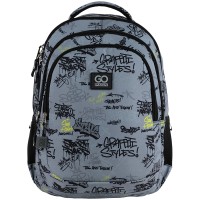 School backpack GoPack Teens Gray