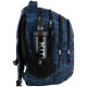 GoPack Dark Blue Teens Backpack with Chest Strap