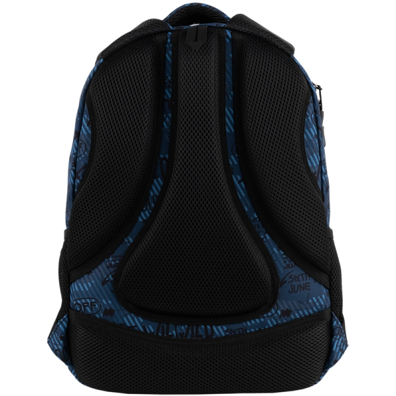 GoPack Dark Blue Teens Backpack with Chest Strap