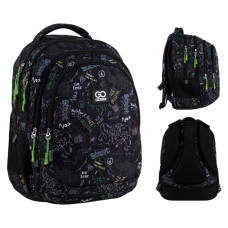 School backpack GoPack Teens GO25-162M-6 Black