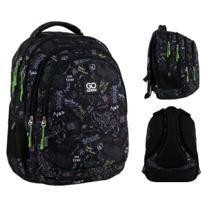 School backpack GoPack Teens Bear Black