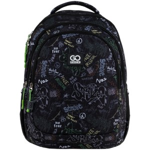 School backpack GoPack Teens Bear Black
