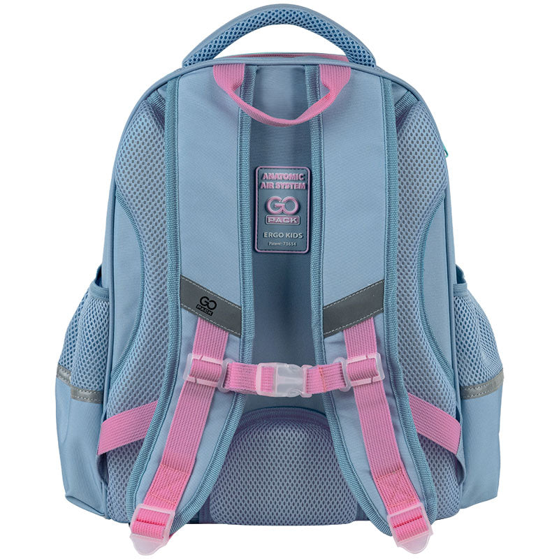 GoPack Girl Power School Backpack for Grades 1-4, Ergo Kids Back