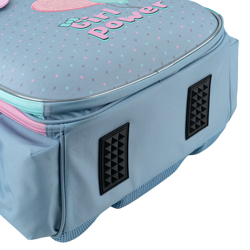 GoPack Girl Power School Backpack for Grades 1-4, Ergo Kids Back