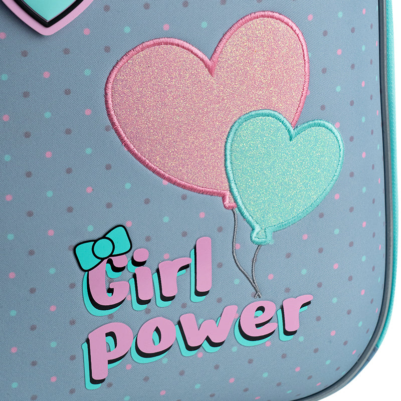GoPack Girl Power School Backpack for Grades 1-4, Ergo Kids Back