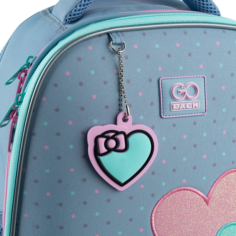 GoPack Girl Power School Backpack for Grades 1-4, Ergo Kids Back