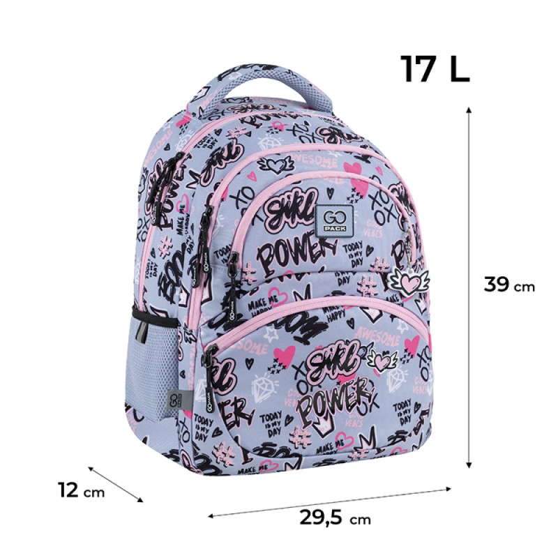 School backpack GoPack Education Awesome GO25-175M-3
