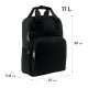 Black GoPack Teens Backpack with Laptop & Secret Pocket