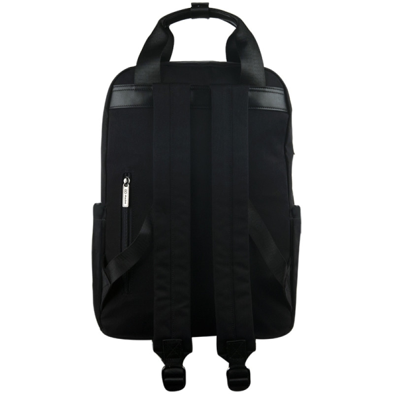 Black GoPack Teens Backpack with Laptop & Secret Pocket