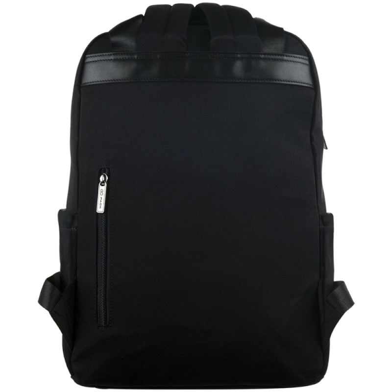 Black GoPack Teens Backpack with Laptop & Secret Pocket
