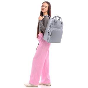 GoPack Beige Urban Backpack