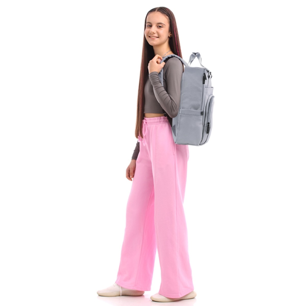 GoPack Beige Urban Backpack