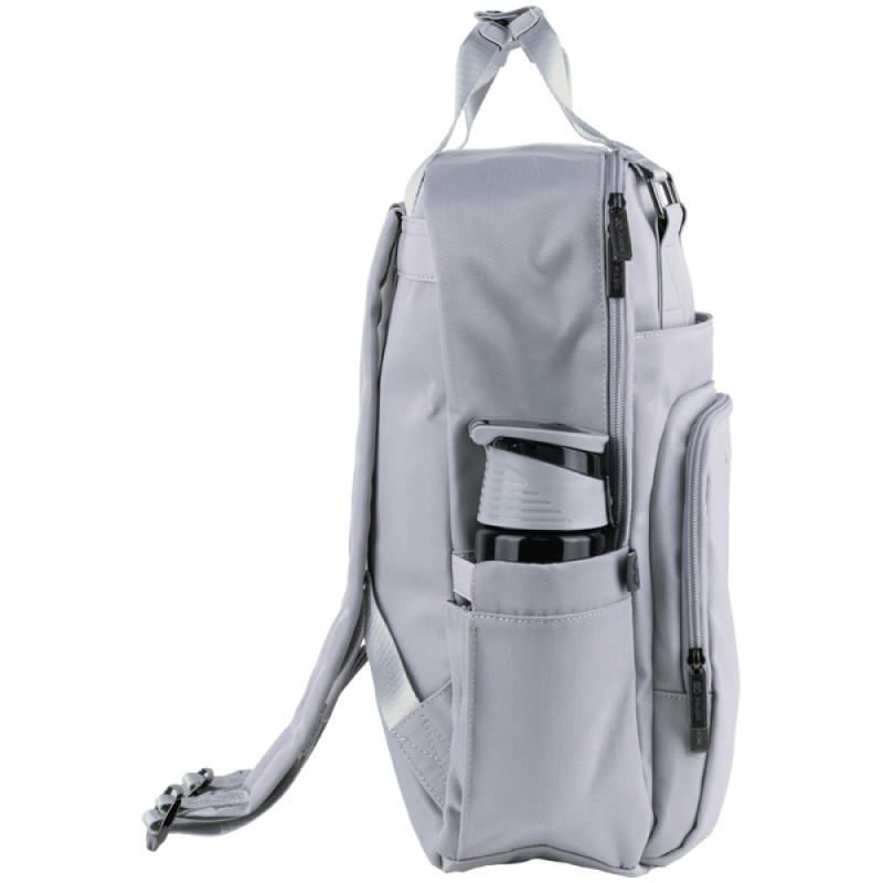 Beige GoPack Teens Backpack with Laptop & Secret Pocket