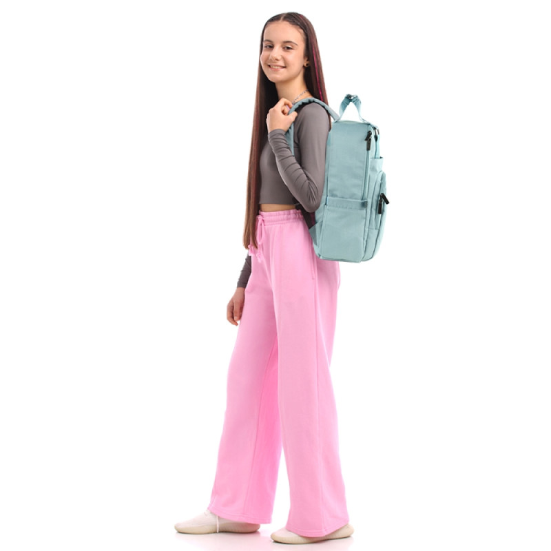 Mint GoPack Teens Backpack with Laptop & Secret Pocket