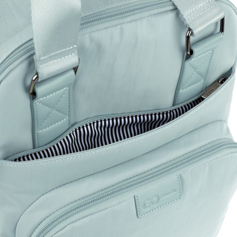 Mint GoPack Teens Backpack with Laptop & Secret Pocket