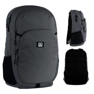 GoPack Gray Everyday Laptop Backpack