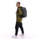 Gray GoPack Teens Backpack with Laptop Sleeve & Luggage Strap