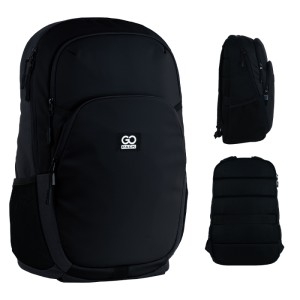GoPack Black Everyday Laptop Backpack