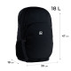 Black GoPack Teens Backpack with Laptop & Luggage Strap