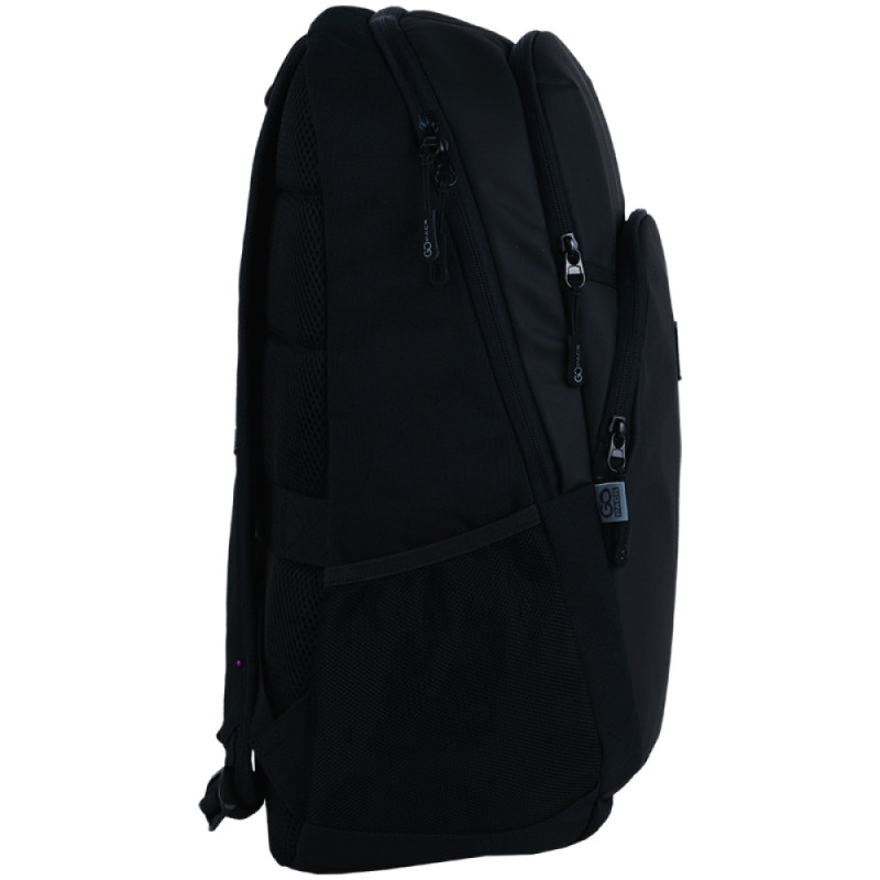 Black GoPack Teens Backpack with Laptop & Luggage Strap