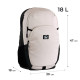 Beige GoPack Teens Backpack with Laptop Sleeve & Travel Strap