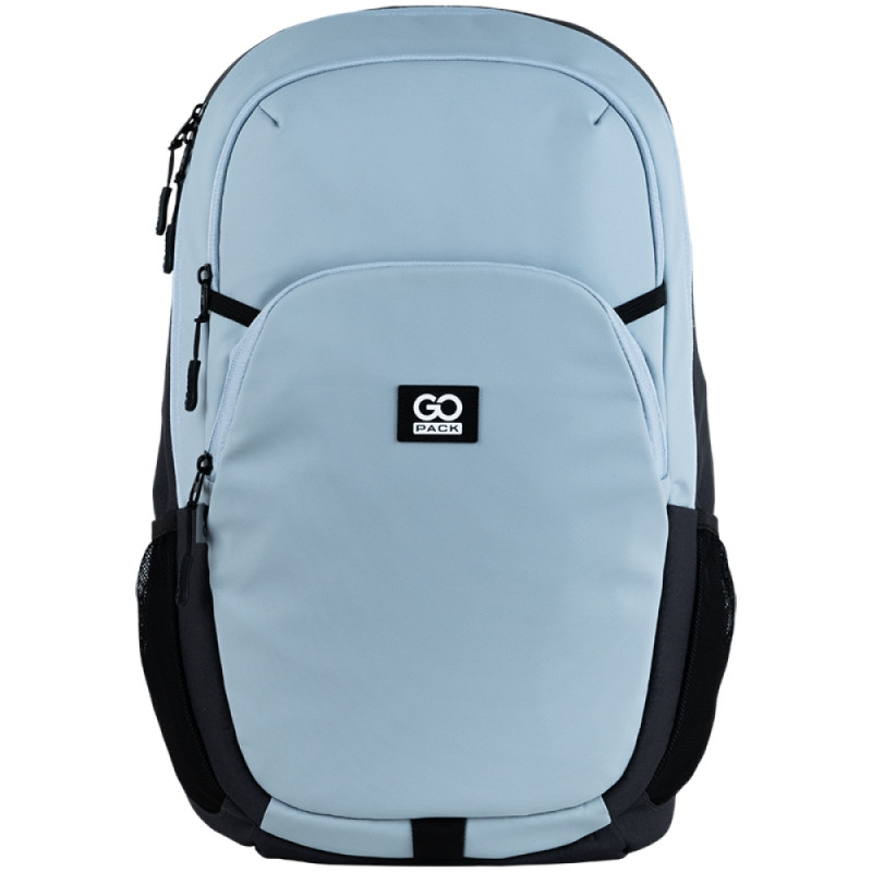 Light Blue GoPack Teens Backpack with Laptop & Travel Strap