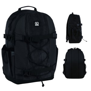 GoPack Black Ergonomic Backpack