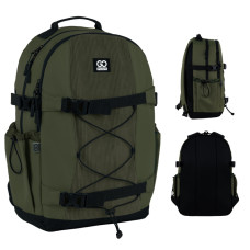 Backpack GoPack Education Teens GO25-186L-3 Khaki