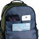 Khaki GoPack Teens Backpack with 2 Compartments & Laptop Pocket