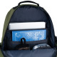 Khaki GoPack Teens Backpack with 2 Compartments & Laptop Pocket